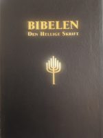 Bibelen - kalveskinn, stor skrift