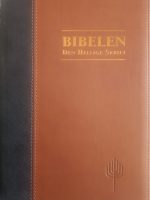 Bibelen - kunstskinn, stor skrift